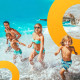 Логотип компании Школьные каникулы с FUN&SUN
